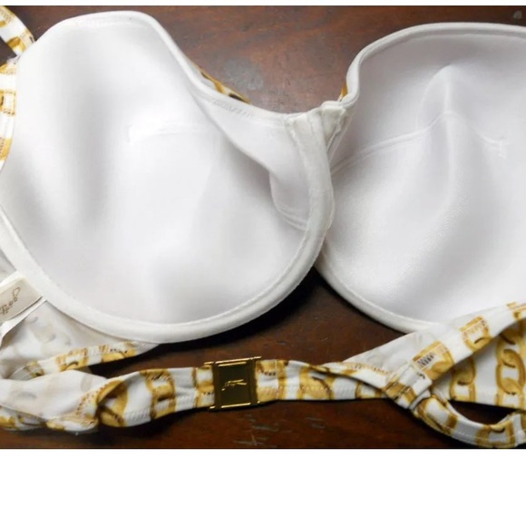 NWT Gottex White Gold Chains bikini - Picture 2 of 6
